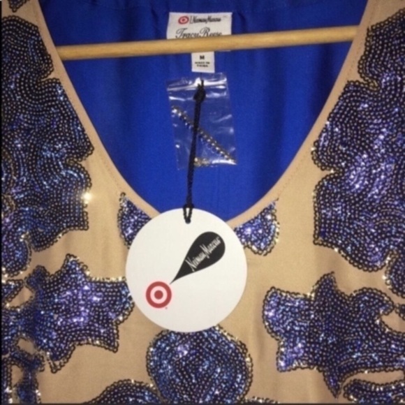 NWT Tracy Reese FT Sequined Blouse - Picture 7 of 7